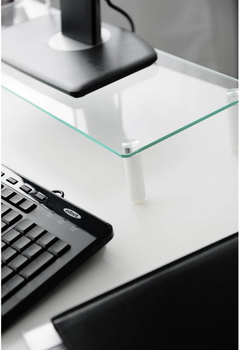 Digitus DA-90358 Monitor magasító Magasság tartomány: 8 - 8 cm Üveg 3. kép