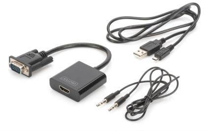 Digitus AV Konverter DA-70473 [VGA - HDMI] 1920 x 1080 Pixel 4. kép