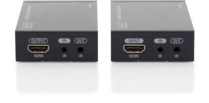 HDMI jeltovábbító Extender RJ45 hálózati kábelen keresztül 70 m, Digitus DS-55500 2. kép