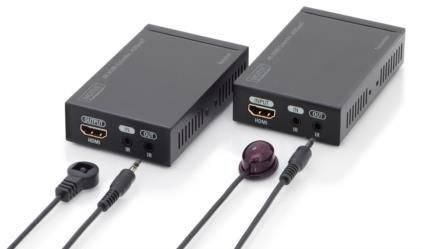 HDMI jeltovábbító Extender RJ45 hálózati kábelen keresztül 70 m, Digitus DS-55500 6. kép