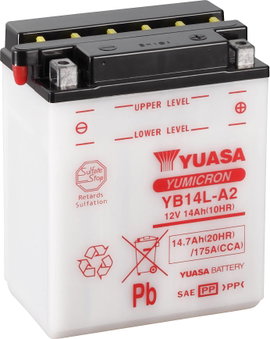 Motorkerékpár elem Yuasa YB14L-A2 12 V 14 Ah A következő modellekhez Motorkerékpárok, Motoros roller