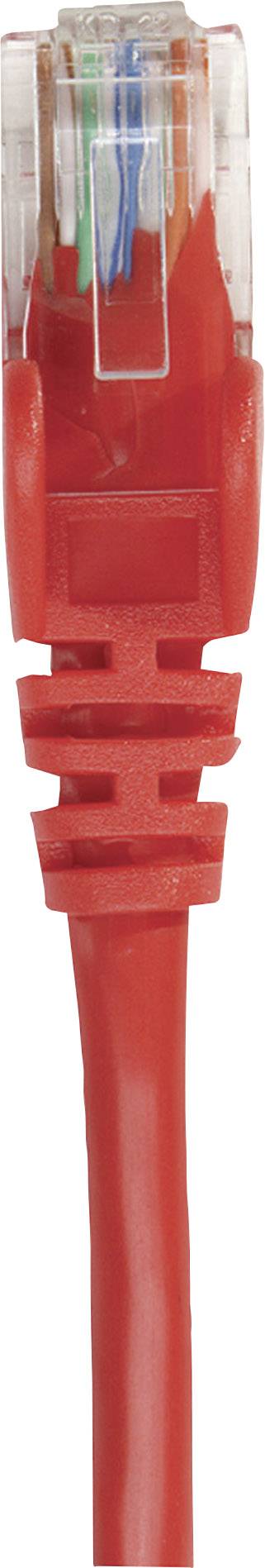 Intellinet 319034 RJ45 Hálózati kábel, patchkábel CAT 6A S/FTP 0.50 m Piros Egyszeres árnyékolás, Te 2. kép