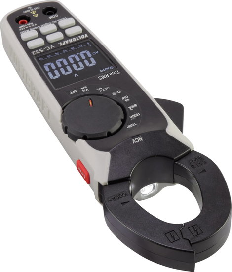 Digitális lakatfogó multiméter CAT II 600 V 6000 digit, Voltcraft VC-532 12. kép