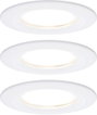 Fürdőszobai beépíthető lámpa 3 részes készlet LED LED 19.5 W IP44 Paulmann Nova Fehér (matt) bélyegkép