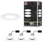 Fürdőszobai beépíthető lámpa 3 részes készlet LED LED 19.5 W IP44 Paulmann Nova Fehér (matt) 4. bélyegkép