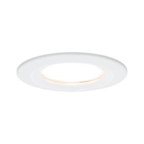 Fürdőszobai beépíthető lámpa LED LED 6.5 W IP44 Paulmann Nova Fehér (matt)