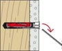 Fischer Kampós tipli 50 mm 10 mm 537260 20 db 25. bélyegkép