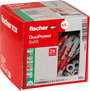 Fischer DUOPOWER 8x65 LD 2 komponensű tipli 65 mm 8 mm 538251 50 db 6. bélyegkép