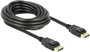 Delock Kijelző csatlakozó Csatlakozókábel DisplayPort dugó, DisplayPort dugó 5.00 m Fekete 83808 ara 2. bélyegkép