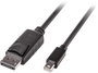 LINDY Mini DisplayPort / Kijelző csatlakozó Átalakító kábel Mini DisplayPort dugó, DisplayPort dugó bélyegkép