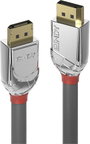 LINDY Kijelző csatlakozó Csatlakozókábel DisplayPort dugó, DisplayPort dugó 1.00 m Szürke 36301 Disp 2. bélyegkép