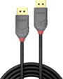 LINDY Kijelző csatlakozó Csatlakozókábel DisplayPort dugó, DisplayPort dugó 1.00 m Fekete 36481 Ultr bélyegkép