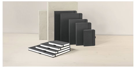 Sigel CONCEPTUM® CO121 Jegyzettömb kockás Fekete Lapok száma: 97 DIN A5 13. kép