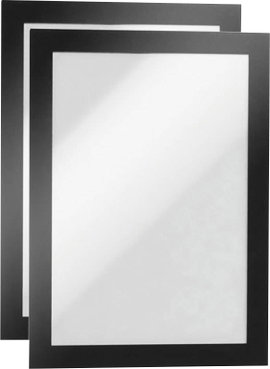 Durable 487101 DURAFRAME A5 - 4871 Információs keret, öntapadó DIN A5 Fekete (Sz x Ma) 174 mm x 236 