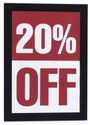 Durable 487101 DURAFRAME A5 - 4871 Információs keret, öntapadó DIN A5 Fekete (Sz x Ma) 174 mm x 236 6. bélyegkép