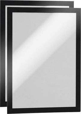 Durable 487201 DURAFRAME A4 - 4872 Információs keret, öntapadó DIN A4 Fekete (Sz x Ma) 236 mm x 322 