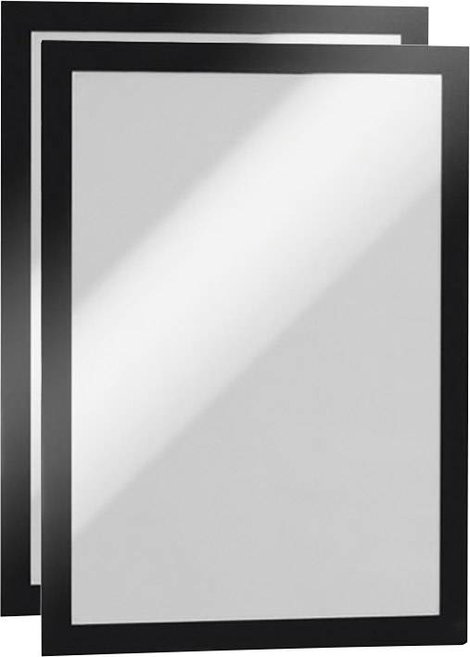 Durable 487201 DURAFRAME A4 - 4872 Információs keret, öntapadó DIN A4 Fekete (Sz x Ma) 236 mm x 322