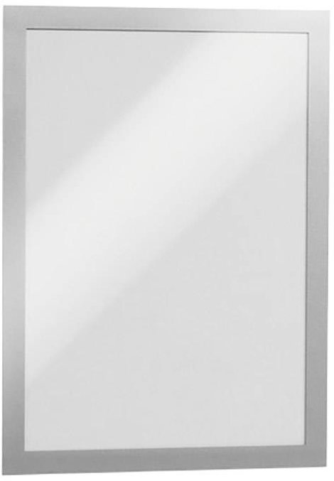 Durable 487223 DURAFRAME A4 - 4872 Információs keret, öntapadó DIN A4 Ezüst (Sz x Ma) 236 mm x 322 m 2. kép