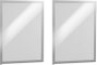 Durable 487323 DURAFRAME A3 - 4873 Információs keret, öntapadó DIN A3 Ezüst (Sz x Ma) 325 mm x 445 m bélyegkép