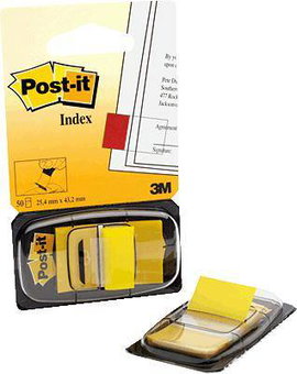 Post-it Öntapadó csík adagoló Index 680-5 Ragasztószalag hossza: Sárga 7000029860