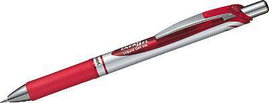 Pentel Zselés toll EnerGel BL77 N/A Piros 0.35 mm