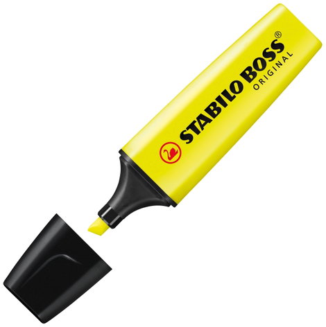 STABILO Szövegjelölő BOSS® ORIGINAL 70/4 Sárga, Zöld, Narancs, Rózsaszín 2 mm, 5 mm 4 db 3. kép