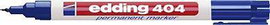 Edding 404 4-404003 Permanent marker Kék Vízálló: Igen