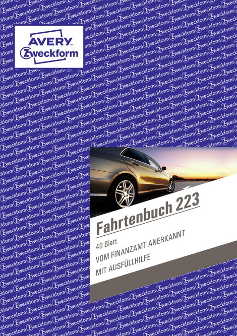 Avery-Zweckform 223 DIN A5 Menetlevél Lapok száma: 40 Fehér 40 lap 3. kép