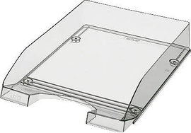 Leitz 52260002 Briefablage Transparent Plus Levéltartó DIN A4 Üvegtiszta 1 db