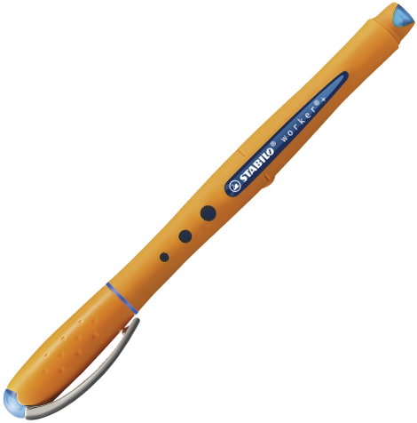 STABILO Rollertollak worker+ medium 0.5 mm Kék 2018/41 1 db 3. kép