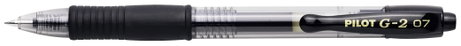 Pilot Zselés toll G-2 Fekete 0.4 mm