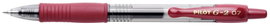 Pilot Zselés toll G-2 Piros 0.4 mm