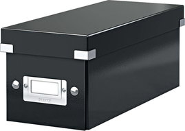 Leitz CD doboz Fekete 1 db (Sz x Ma x Mé) 127 x 124 x 320 mm 6041-00-95