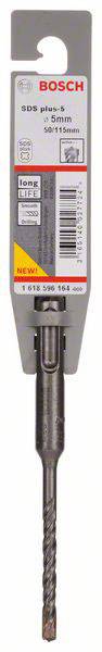 Keményfém Kalapácsfúró 5 mm Bosch Accessories SDS-plus-5 1618596164 Teljes hossz 110 mm SDS-Plus 1 d 2. kép