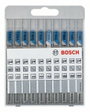 10 részes Basic for Metal szúrófűrészlap-készlet - T 218 A T 118 G T 118 A T 118 B Bosch Accessor 2. bélyegkép