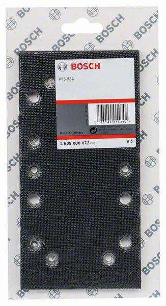 Csiszolólap 182 x 92 mm, GSS-hez, tépőzáras rögzítéssel Bosch 2 608 000 072 2. kép
