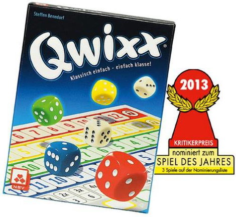 NSV Qwixx Qwixx - Klassisch einfach - einfach klasse! 8819908015 2. kép