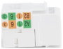 RJ45 beépíthető modul Keystone CAT 5e Digitus Professional DN-93501 3. bélyegkép