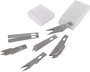 Tapétavágó tartalék penge 39.4 mm, 37 mm, 36.5 mm, 35.7 mm, 35.3 mm, 31 mm TOOLCRAFT Acél Ezüst 2. bélyegkép