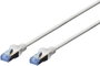 Digitus DK-1532-010 RJ45 Hálózati kábel, patchkábel CAT 5e SF/UTP 1.00 m Szürke sodort érpár 1 db bélyegkép