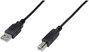 Digitus USB kábel USB 2.0 USB-A dugó, USB-B dugó 1.00 m Fekete AK-300102-010-S bélyegkép