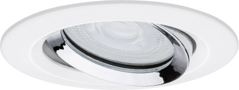 Fürdőszobai beépíthető lámpa LED GU10 7 W IP65 Paulmann Nova Fehér (matt), Króm 2. kép