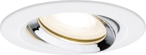 Fürdőszobai beépíthető lámpa LED GU10 7 W IP65 Paulmann Nova Fehér (matt), Króm 3. kép