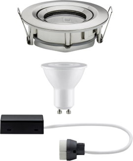 Fürdőszobai beépíthető lámpa LED GU10 7 W IP65 Paulmann Nova Vas (matt)