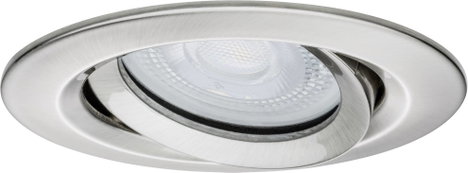 Fürdőszobai beépíthető lámpa LED GU10 7 W IP65 Paulmann Nova Vas (matt) 2. kép