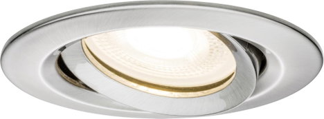 Fürdőszobai beépíthető lámpa LED GU10 7 W IP65 Paulmann Nova Vas (matt) 3. kép