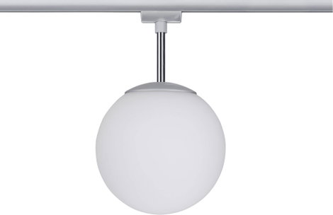 Nagyfeszültségű sínrendszer lámpa URail E14 10 W LED Paulmann Globe Small Króm (matt) 2. kép