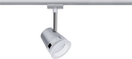Nagyfeszültségű sínrendszer lámpa URail GU10 10 W LED Paulmann Cone Króm, Króm (matt)