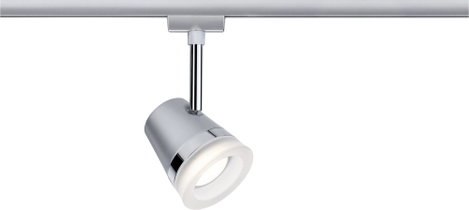 Nagyfeszültségű sínrendszer lámpa URail GU10 10 W LED Paulmann Cone Króm, Króm (matt) 2. kép