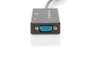 DisplayPort 3in1 átalakító - DP-HDMI + DVI + VGA, 0,2 m, Digitus AK-340418-002-S 2. bélyegkép